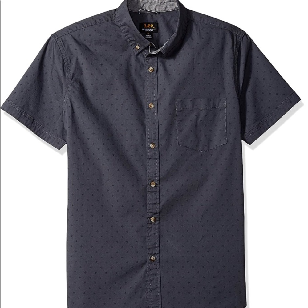NWT Lee Mens XXL BT Short Sleeve Stretch Shirt